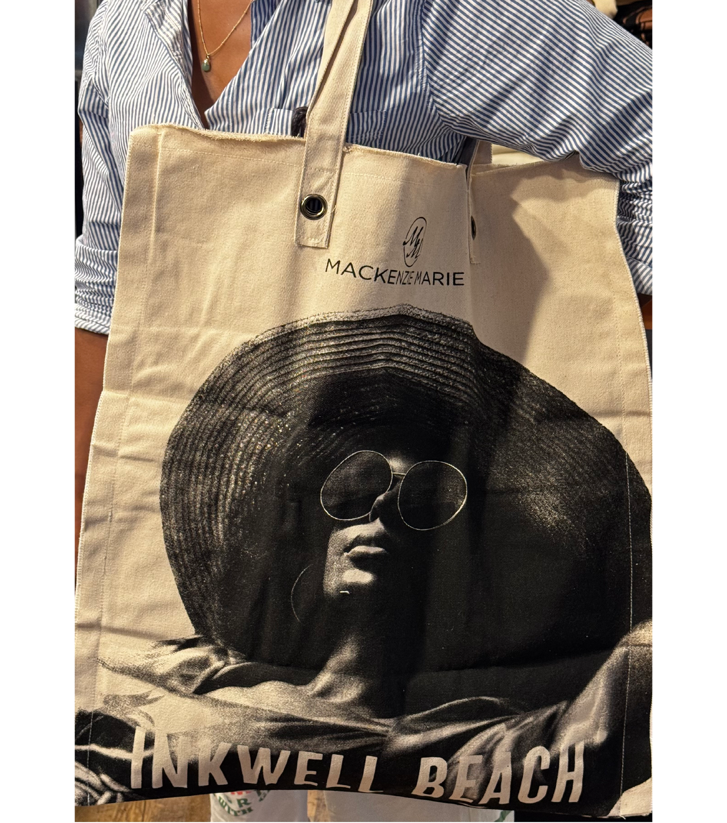 Inkwell Beach Oversized Tote Bag (Backordered/ Ships in 3-4 weeks)